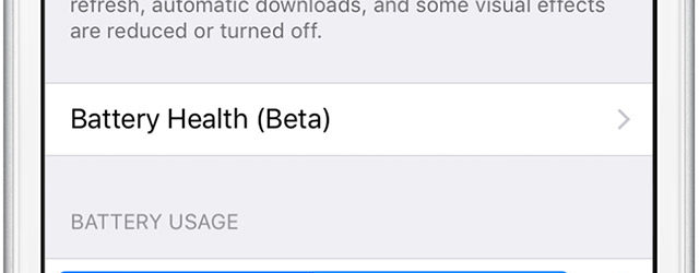 Ios Public Beta Has Battery Health Feature Techgoondu Techgoondu