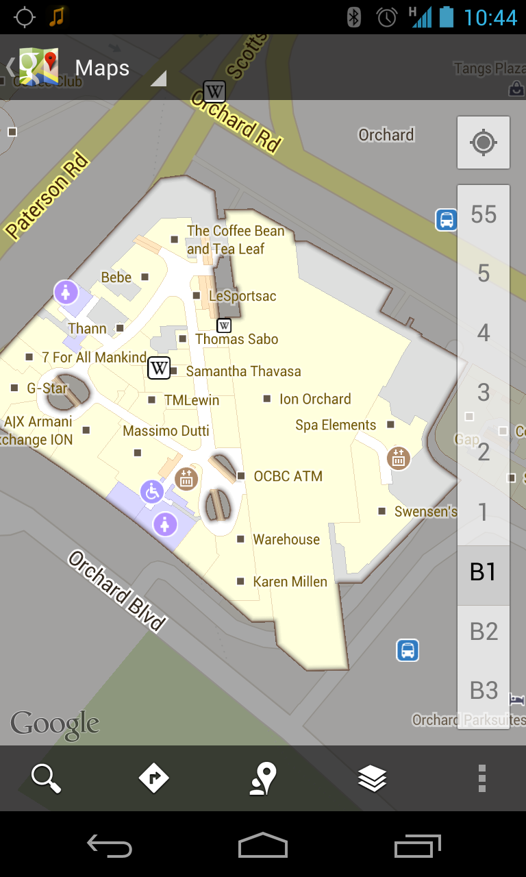 Find shops in Singapore with Google's new indoor maps - Techgoondu