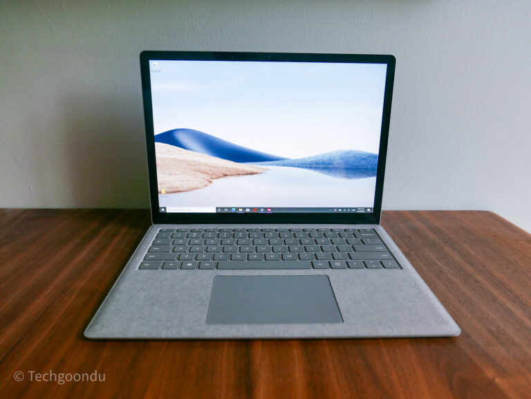 Goondu review: Microsoft Surface Laptop 4 wins with a great screen ...