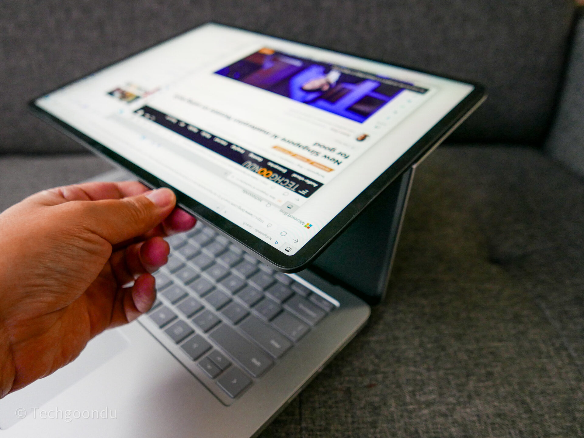 Microsoft Surface Laptop Studio 2 review: Sliding screen impresses but ...